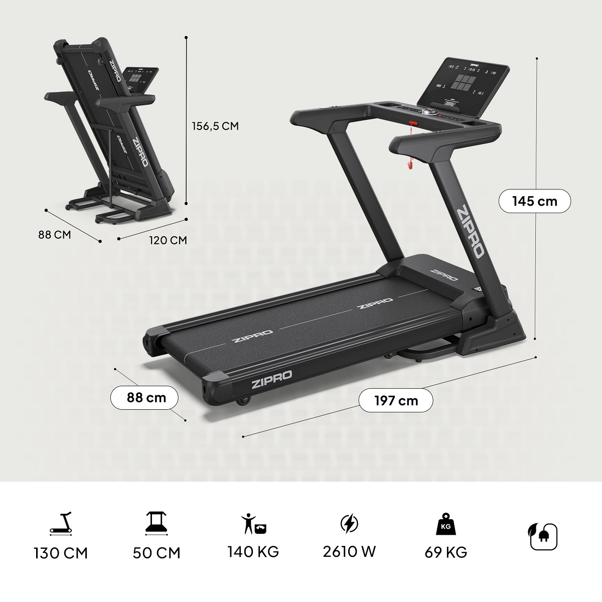 Traka za trčanje Zipro Sigma