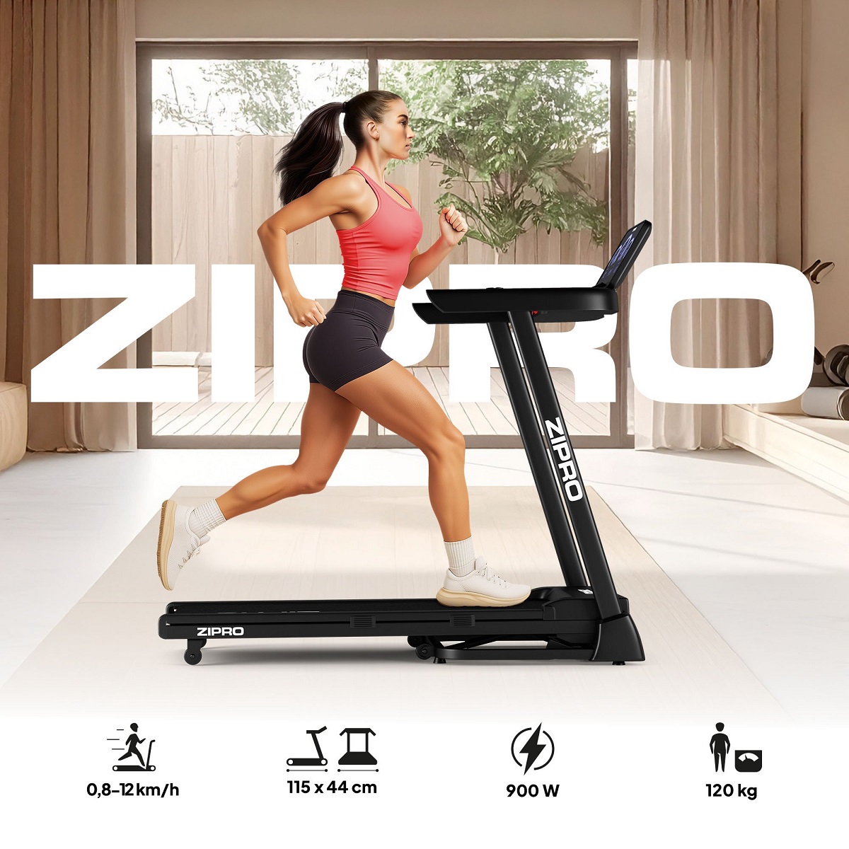 Traka za trčanje Zipro Luma