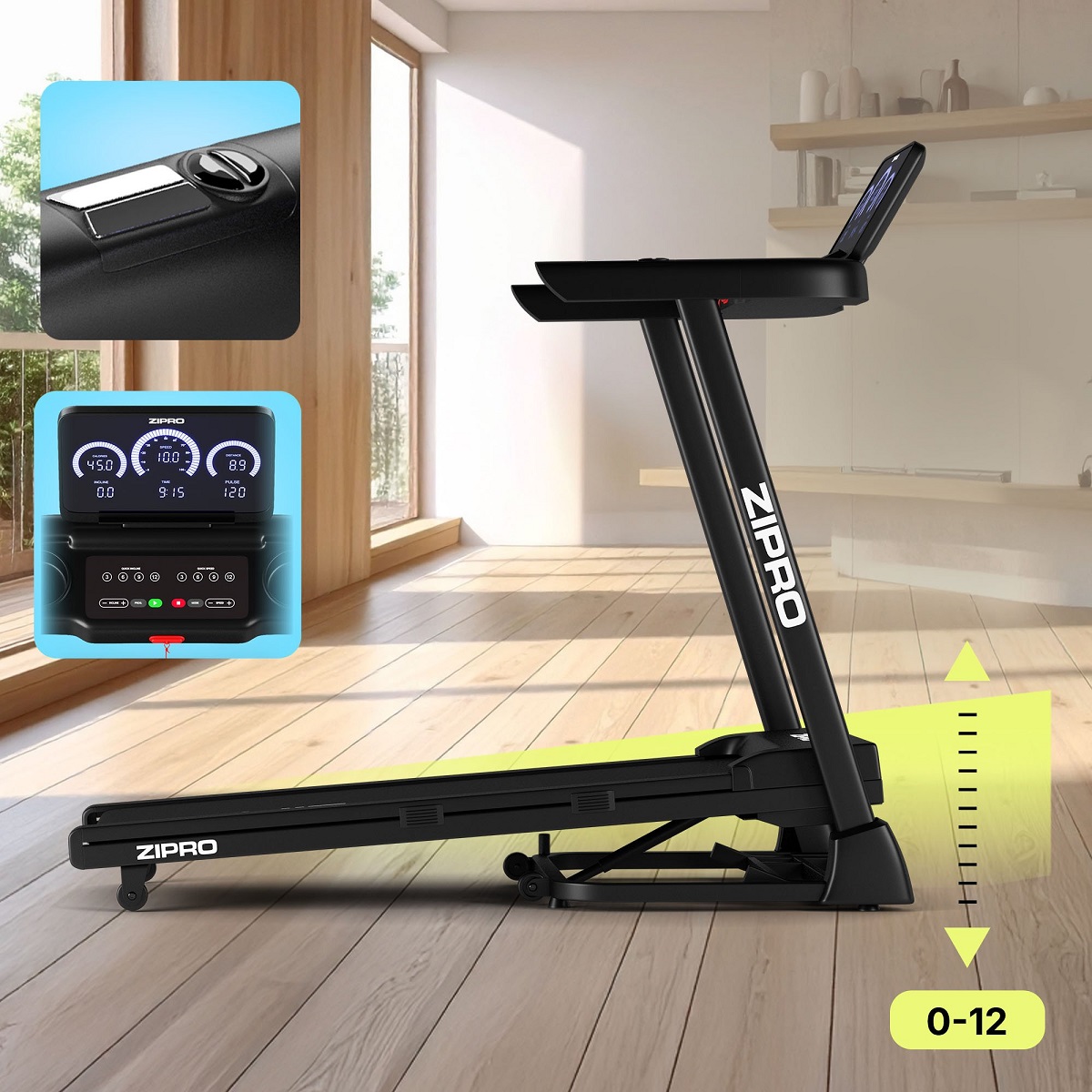 Traka za trčanje Zipro Luma