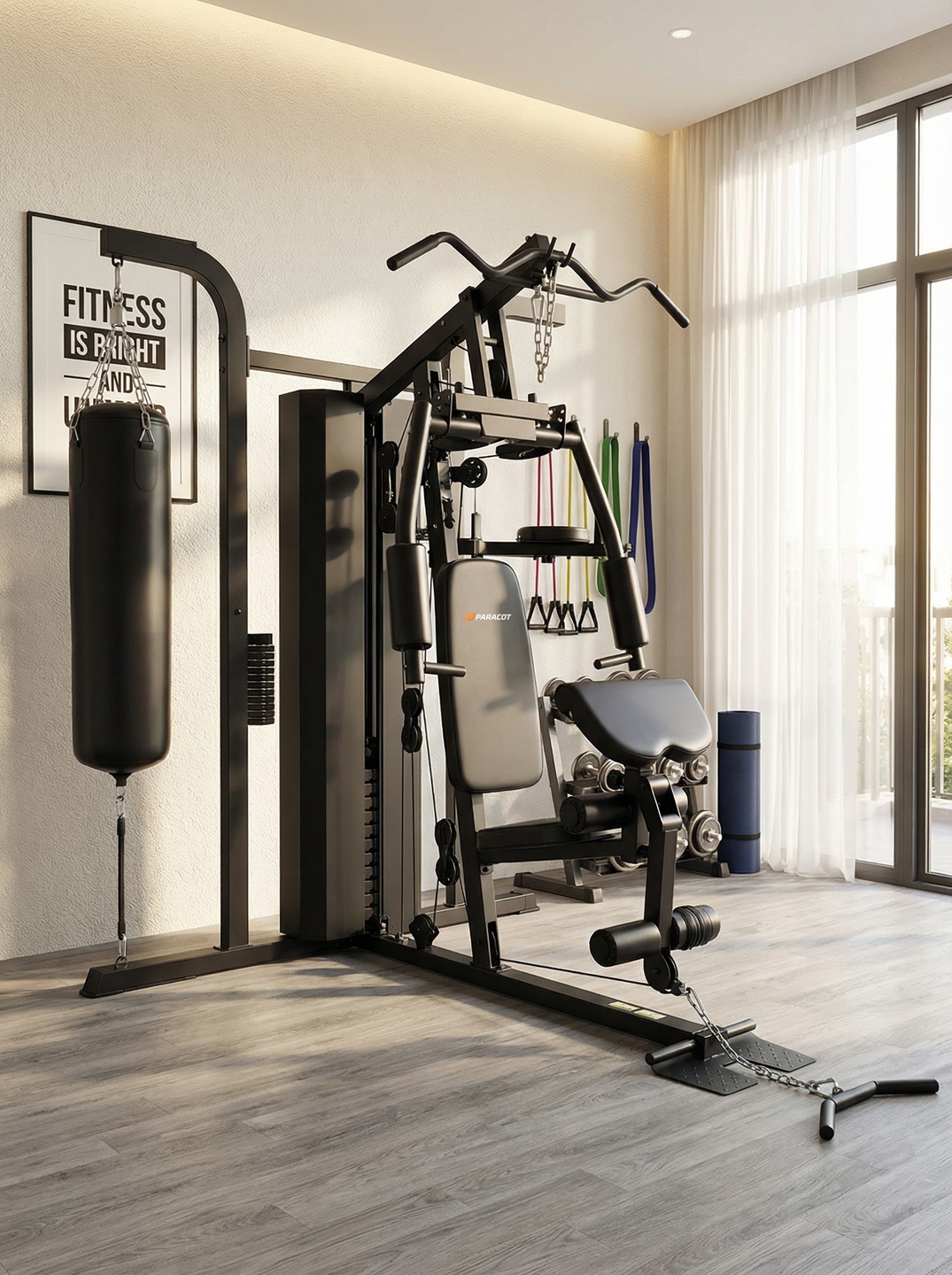 Home Gym Paracot Three Station