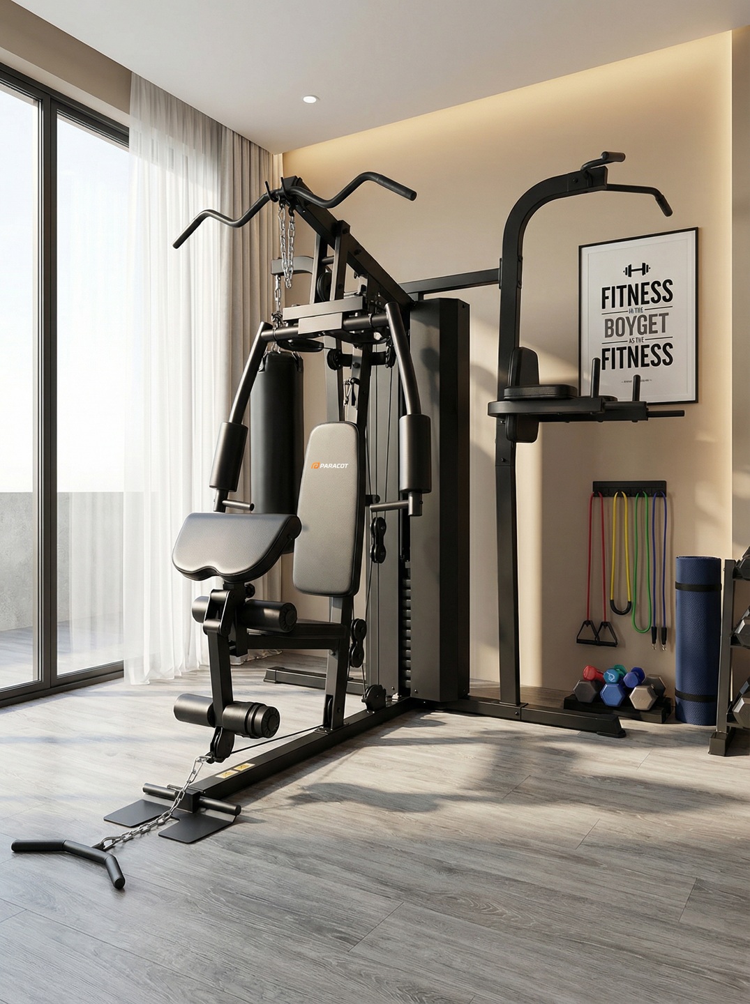 Home Gym Paracot Three Station