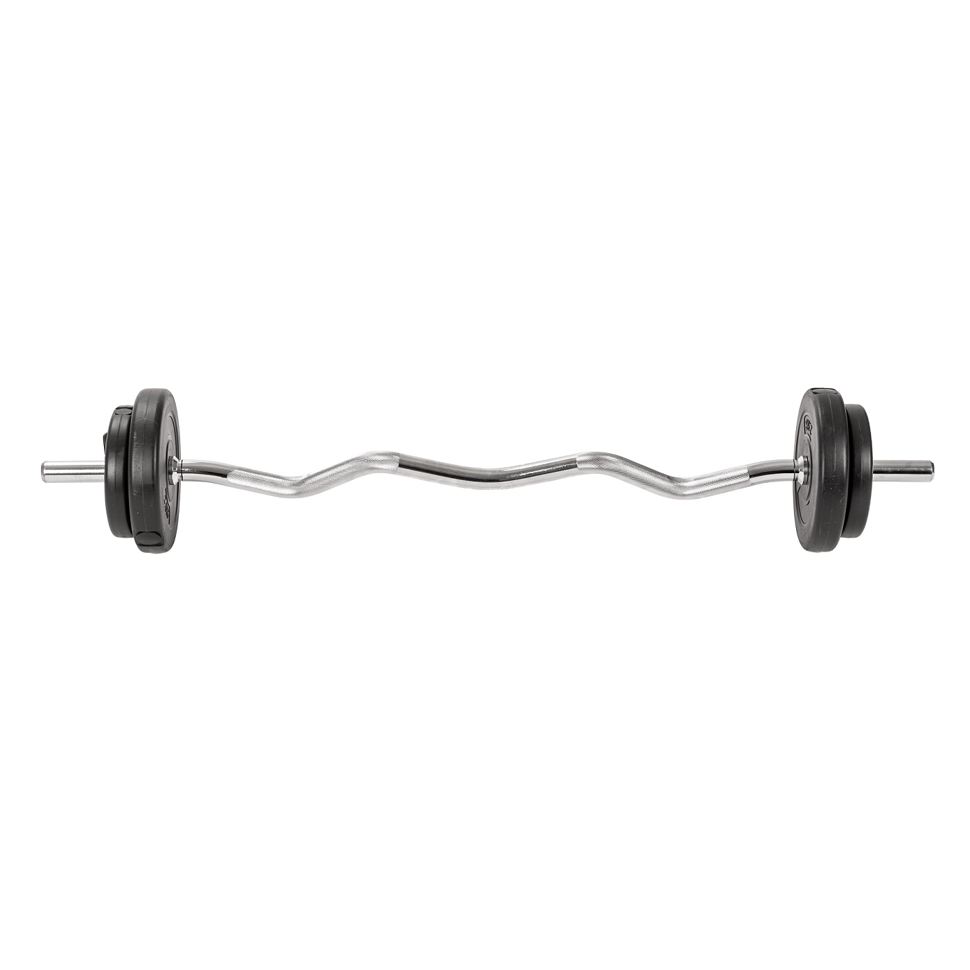 Komplet utega i šipki Gym Master 100 kg