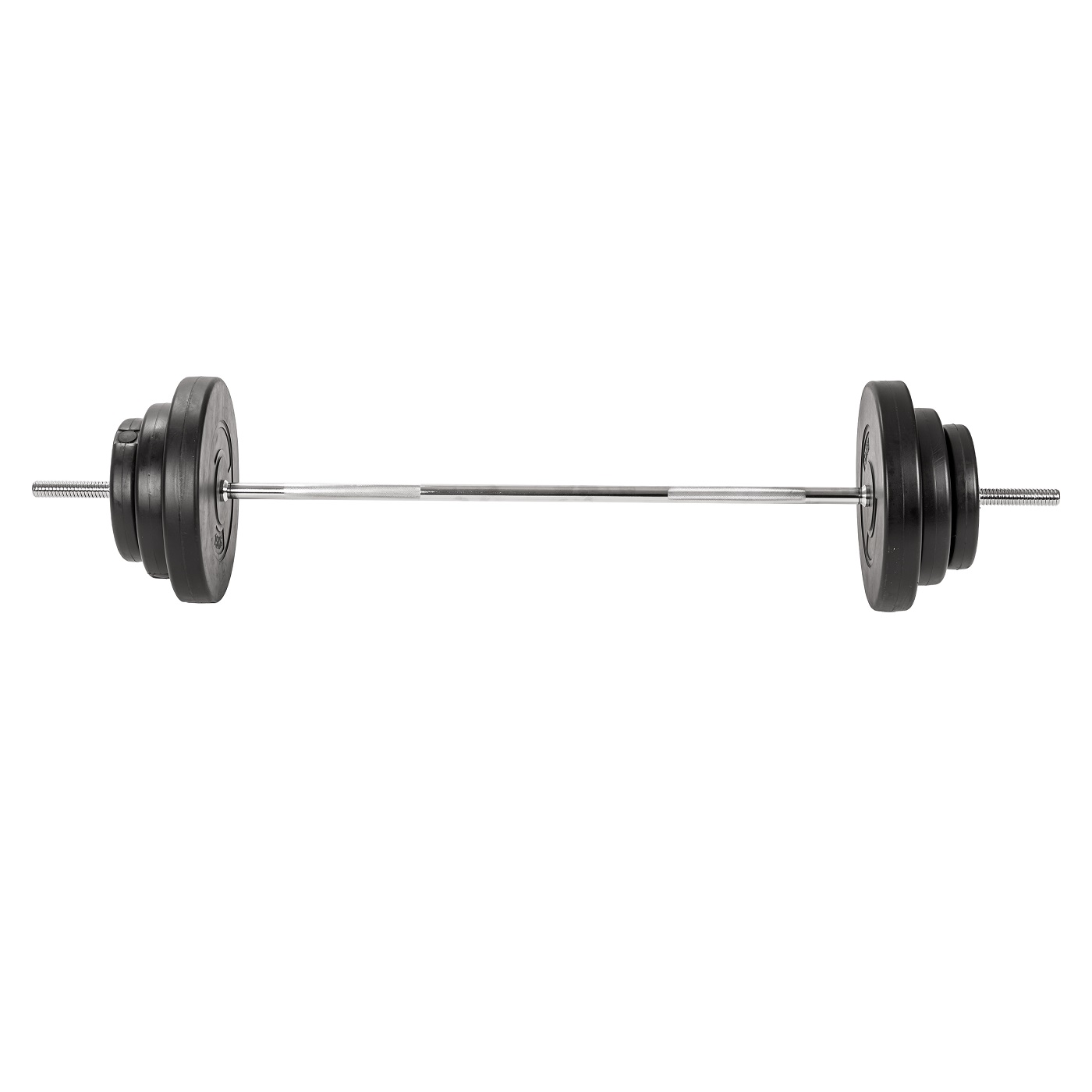 Komplet utega i šipki Gym Master 100 kg