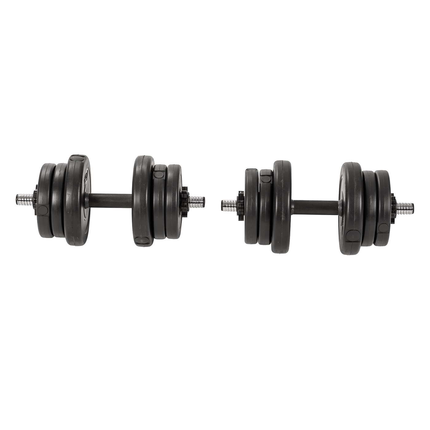 Komplet utega i šipki Gym Master 100 kg