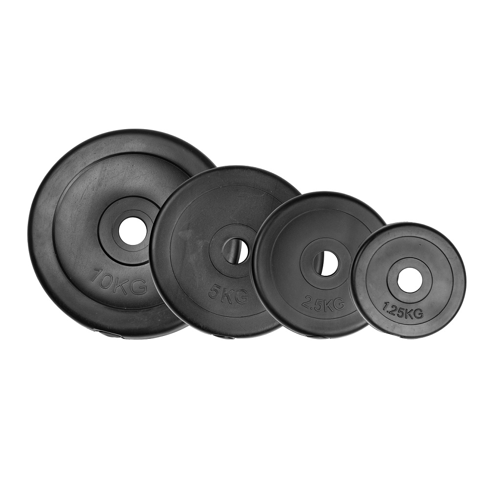 Set plastičnih pločastih utega CEM 2 x 1.25 - 10 kg