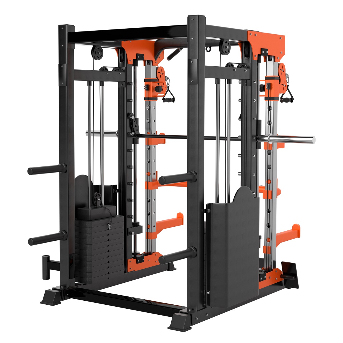 Smith Machine + Dual Pulley Paracot SD60