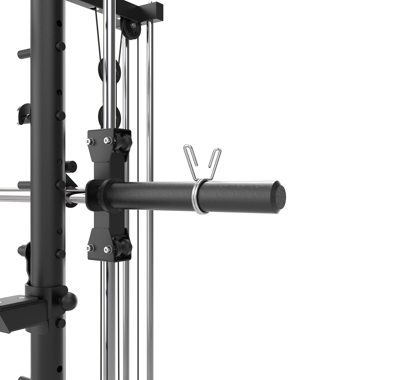 Smith Machine & Half Rack with Pulley Paracot