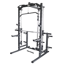Smith Machine & Half Rack with Pulley Paracot
