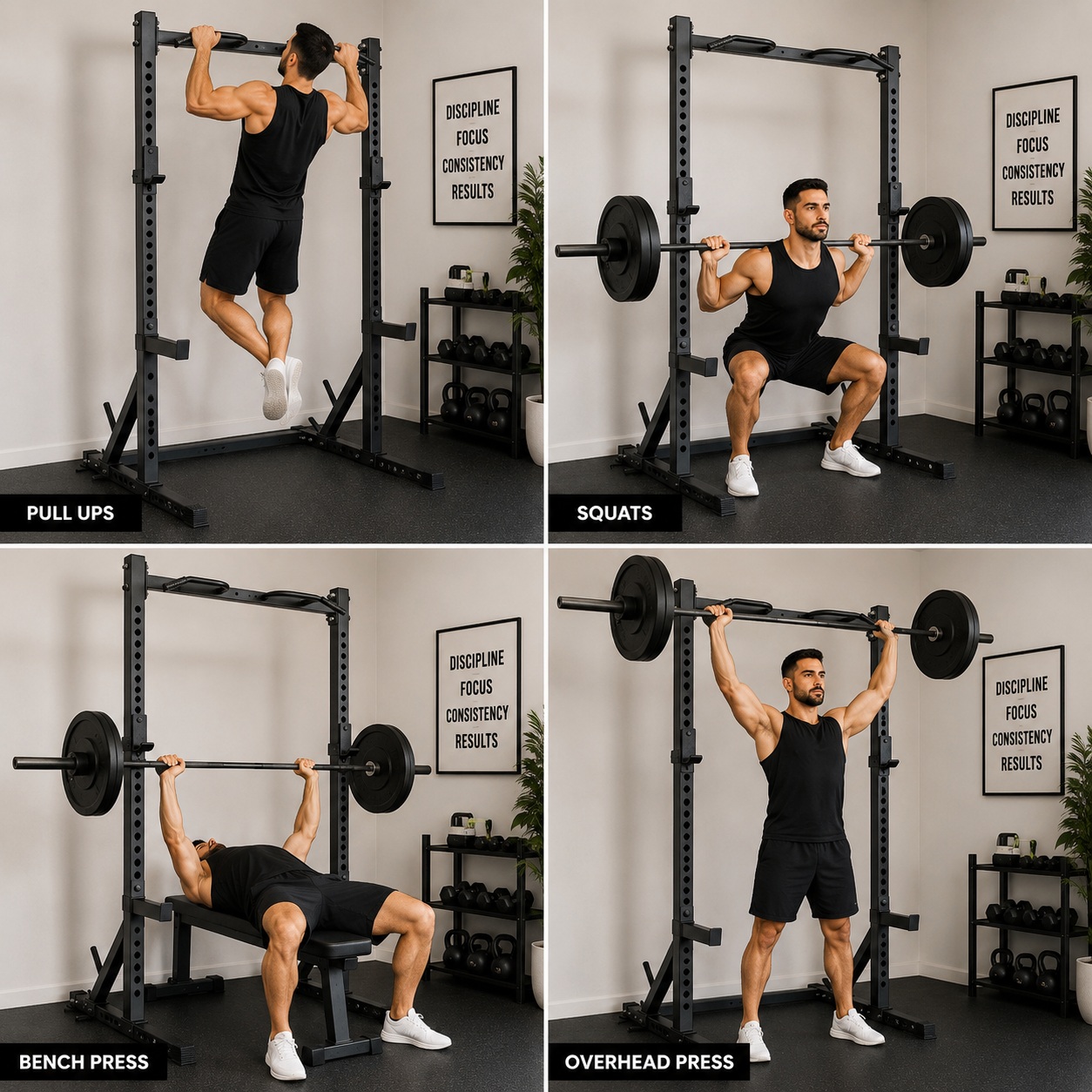 Squat Rack + Pull Up Paracot SP300