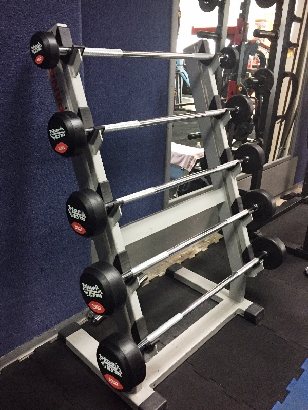 Komplet fiksnih utega 10 - 30 kg