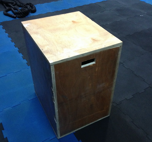 Drvena pliometrijska kutija - 51 x 61 x 76 cm